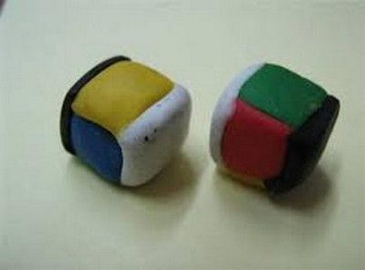 Шаблон для самостоятельного изготовления кубиков двойняшек.